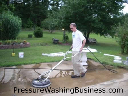 small pressure washer